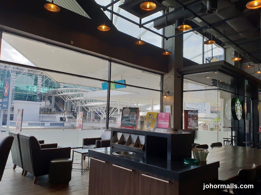 Starbucks Interior with View