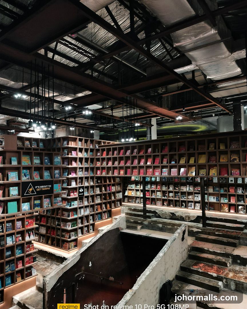 Interior of a bookstore
