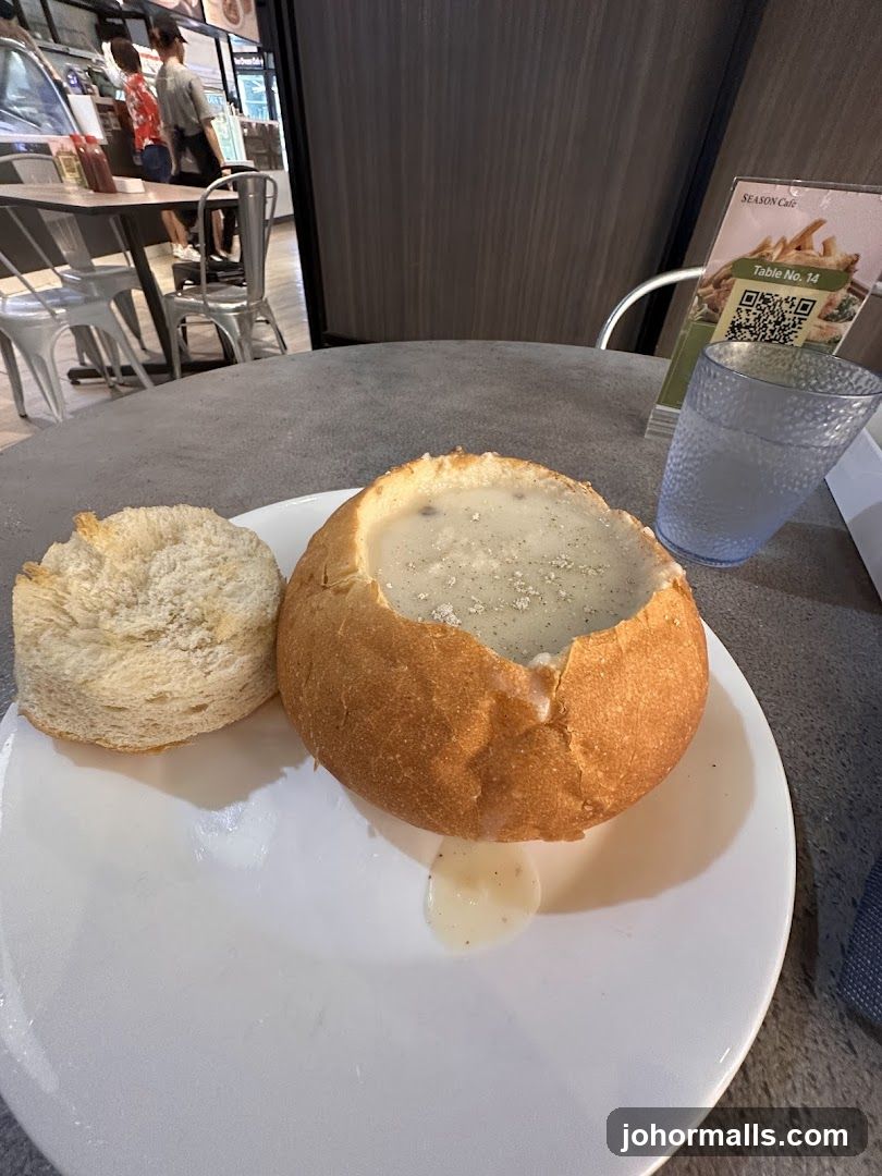 Soup in a Bread Bowl