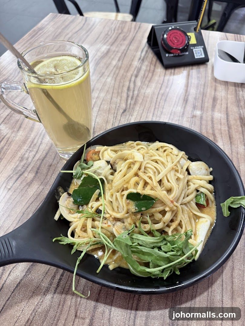 Noodles and Drink