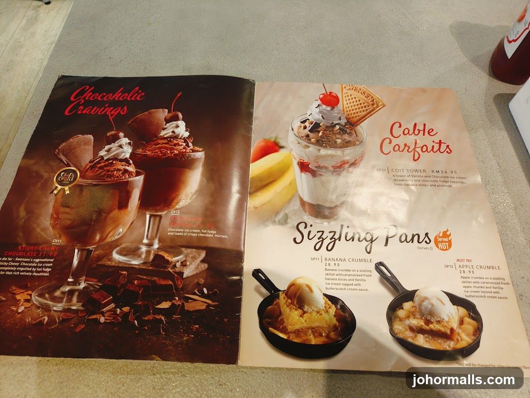 Chocoholic Cravings, Cable Carfaits, Sizzling Pans