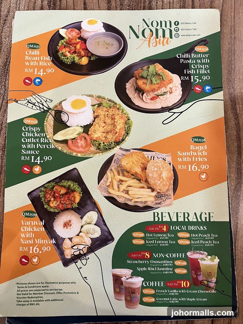 Nom Nom Asia Menu