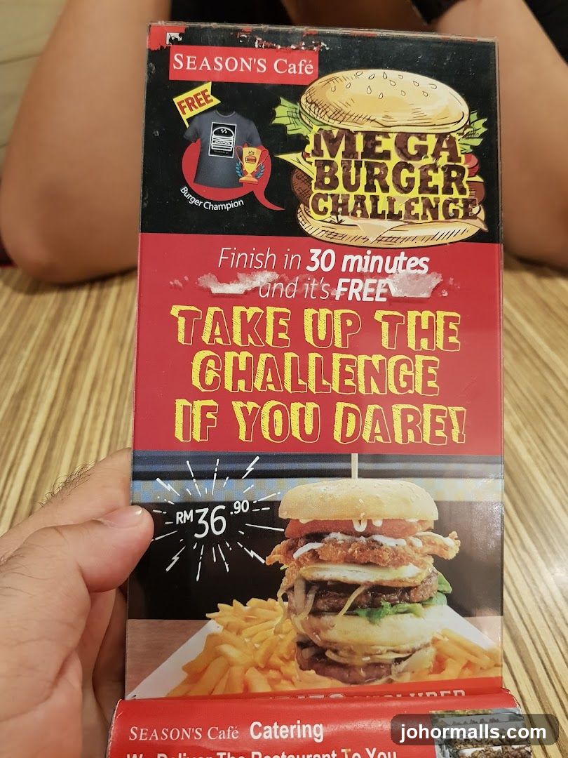 Mega Burger Challenge