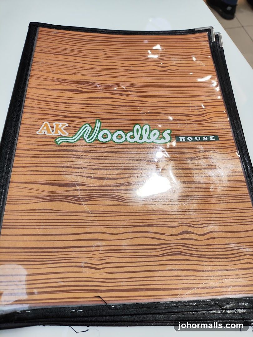 AK Noodles House Menu