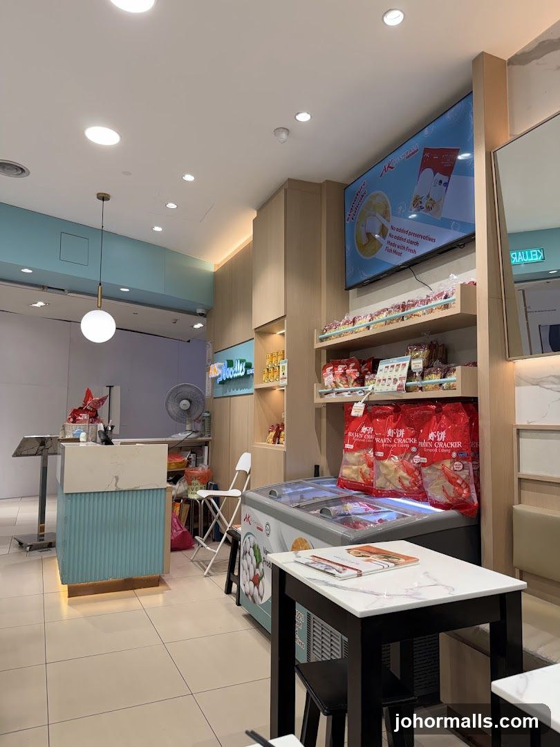 Store Interior with Products