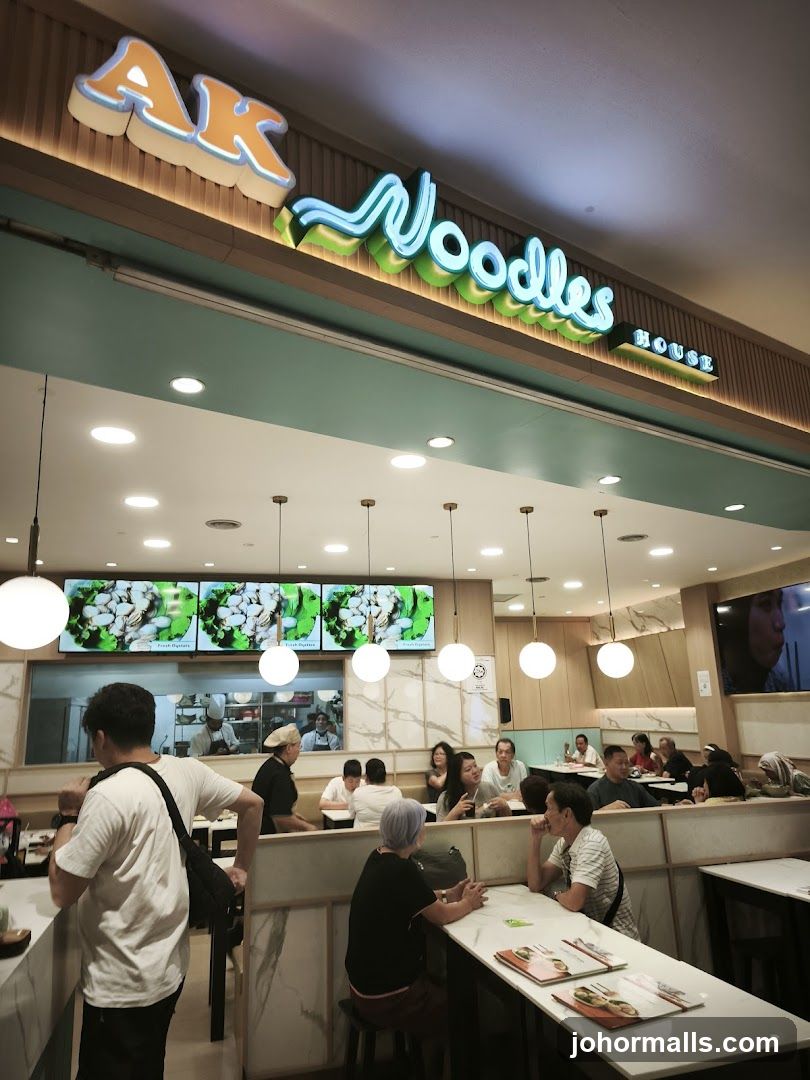 Interior of AK Noodles House