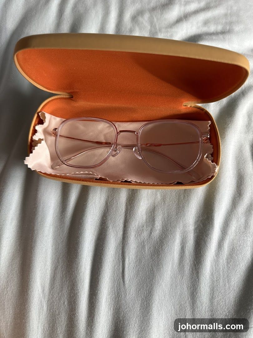 Eyeglasses in Case