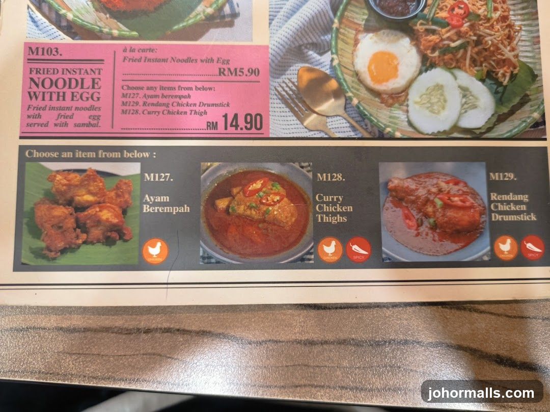 Menu Items