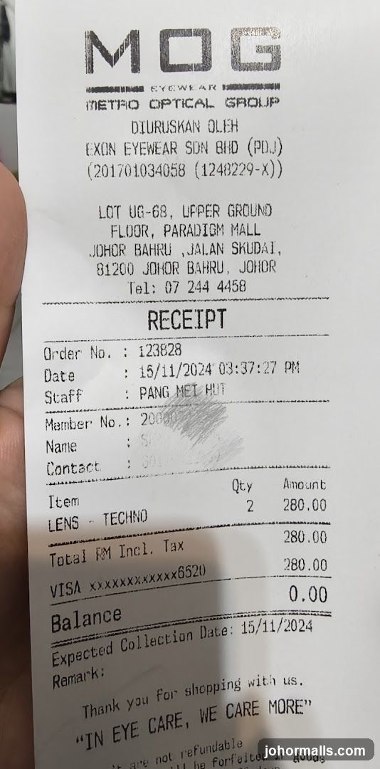Receipt