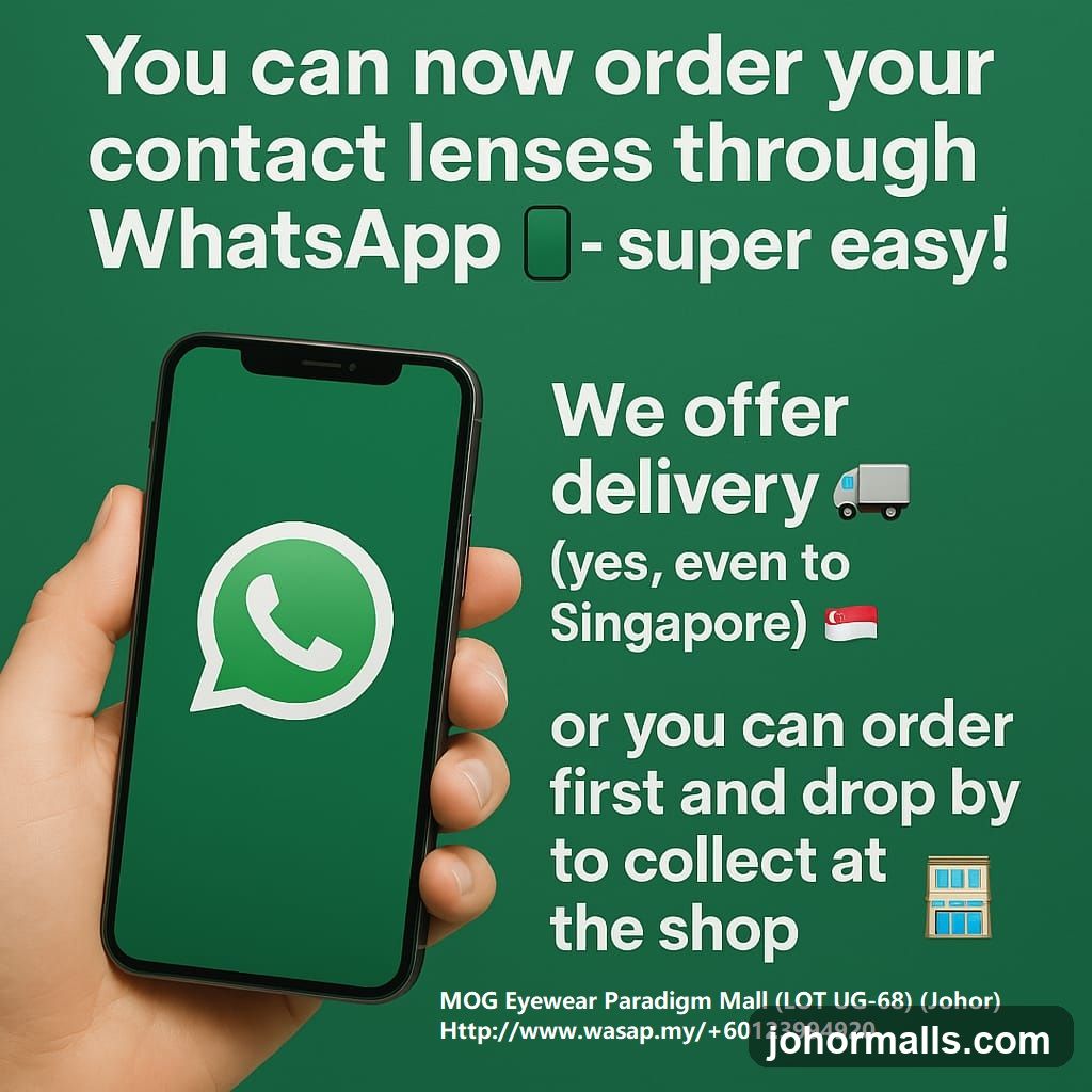 Contact Lens Ordering via WhatsApp
