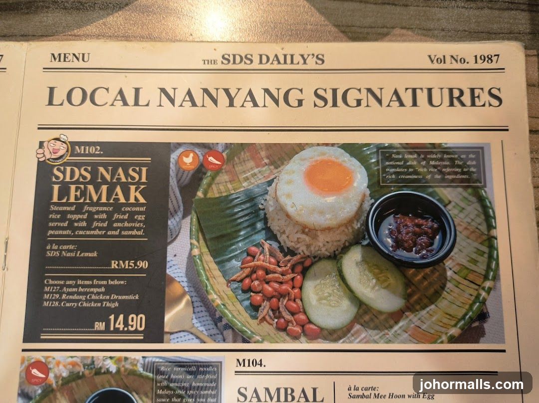 LOCAL NANYANG SIGNATURES