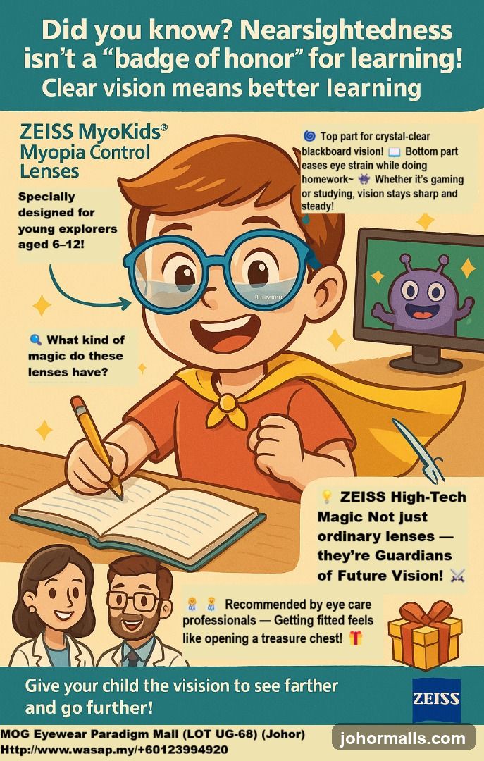 ZEISS MyoKids Myopia Control Lenses Advertisement