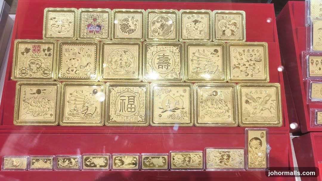 Gold Plaques and Bars