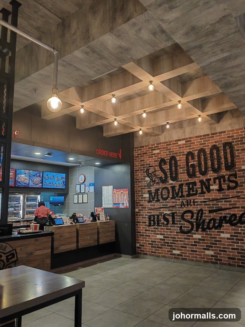 Fast Food Restaurant Interior