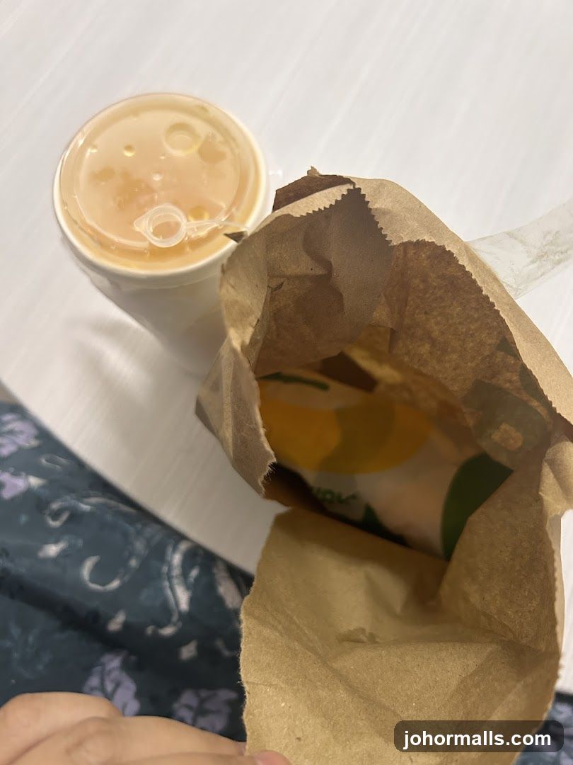 Takeout Bag and Drink