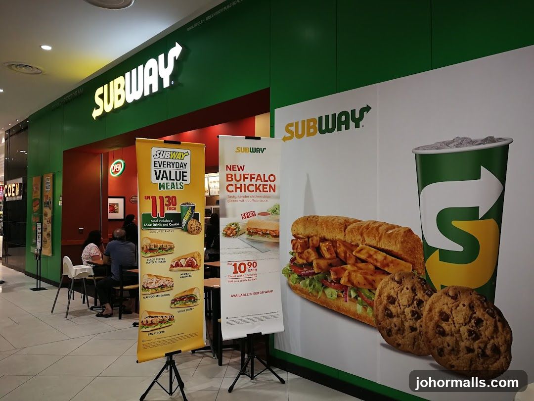 SUBWAY Paradigm Mall JB