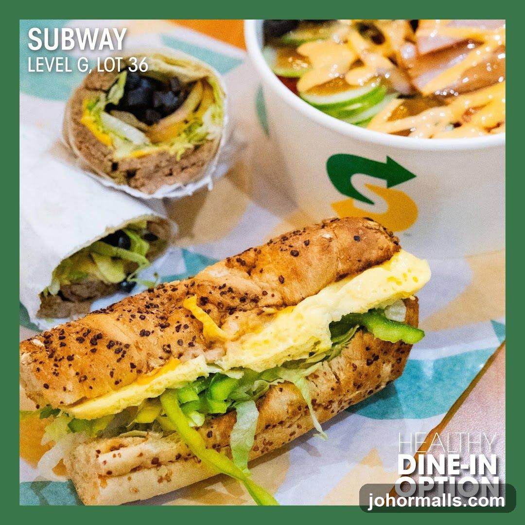 Subway Sandwich and Wrap