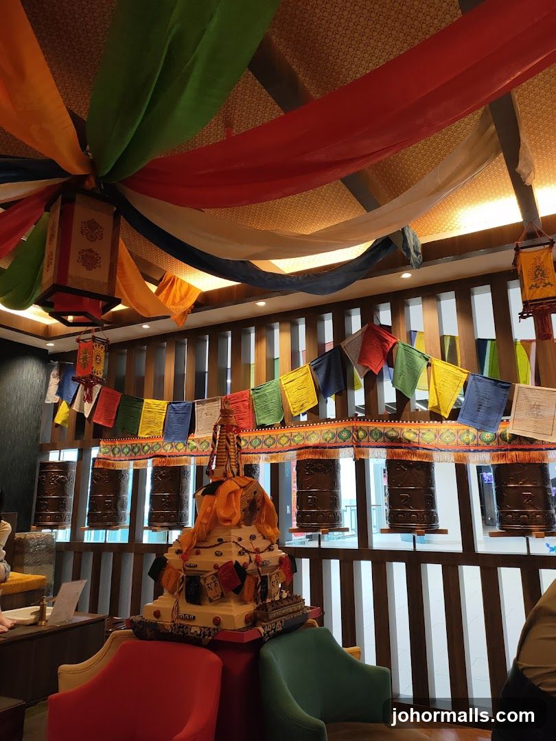 Tibetan Prayer Wheels and Decor