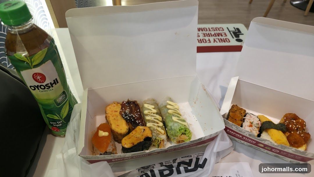 Sushi and Green Tea