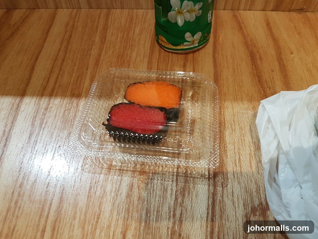 Sushi in a container