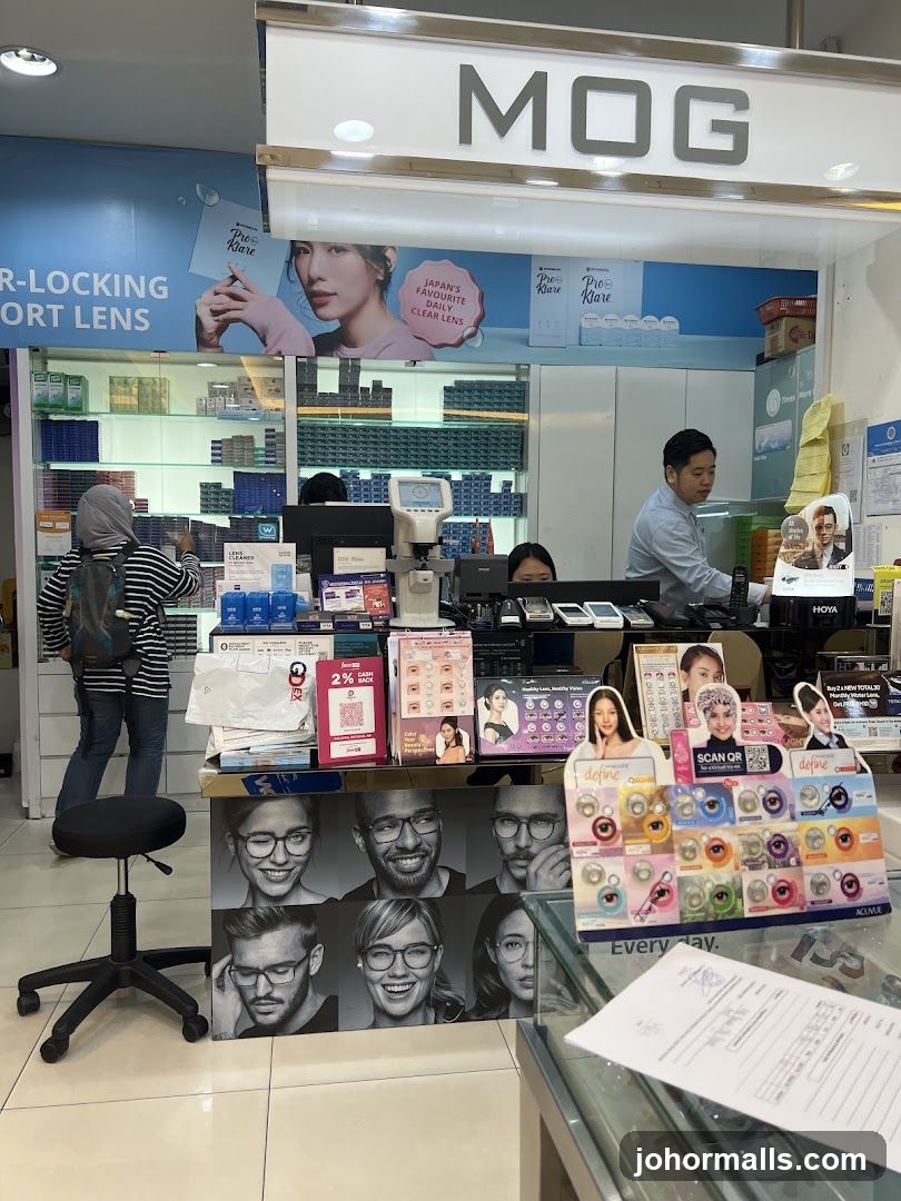 Optometry Shop Counter