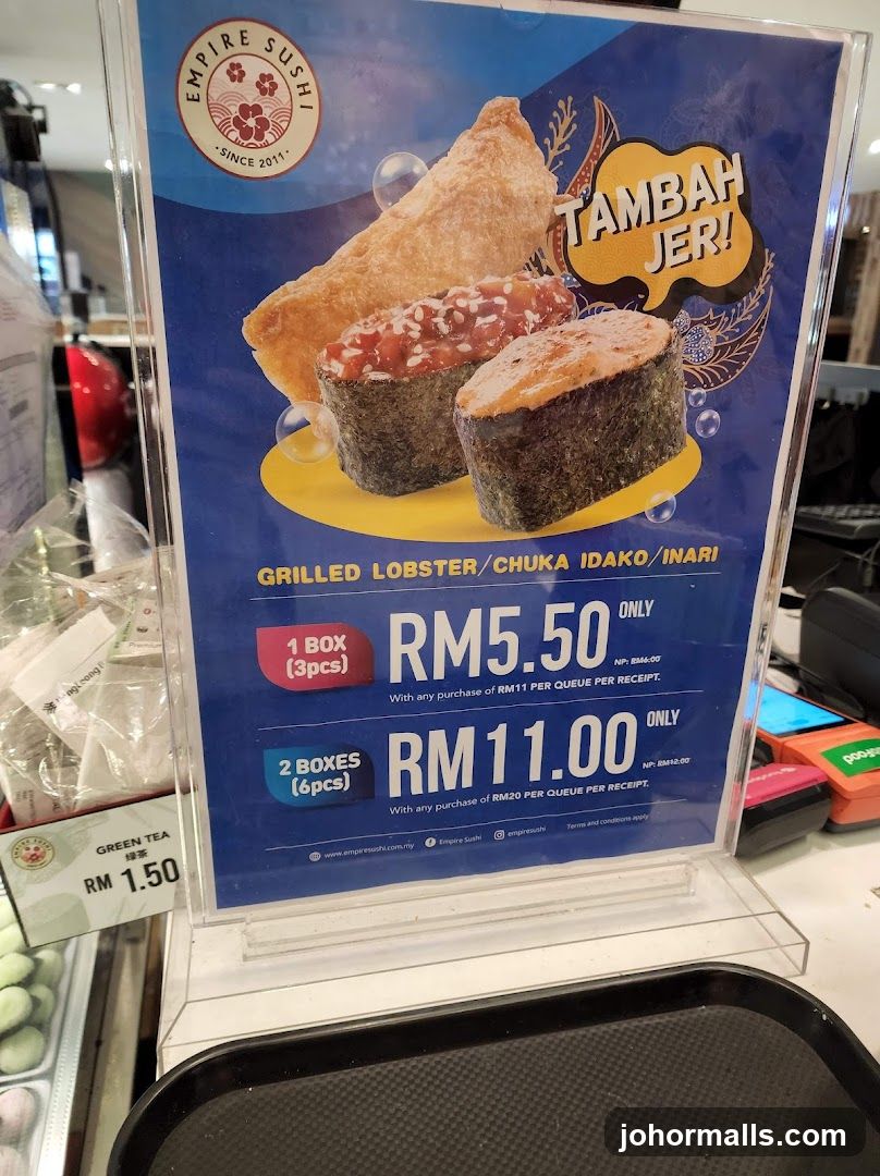 Empire Sushi Promotion