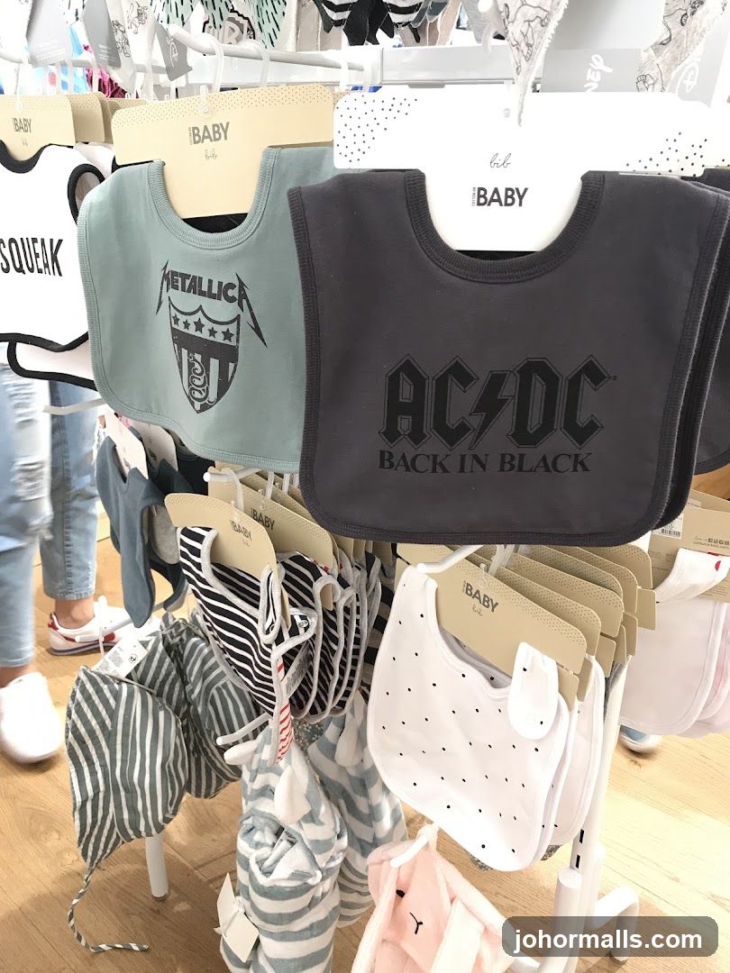 Baby Bibs with Band Logos