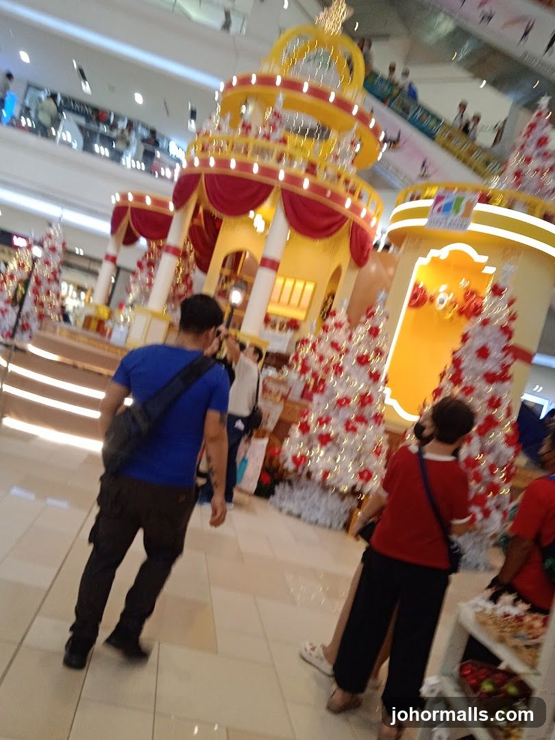 Christmas Decorations in a Mall