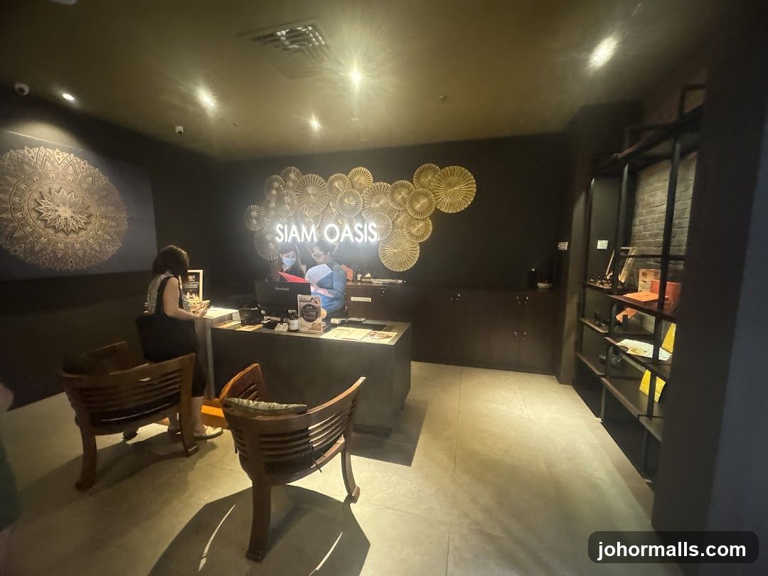 Siam Oasis Reception Area