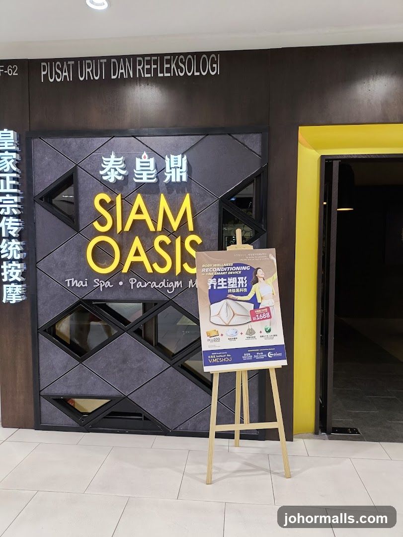 Siam Oasis Thai Spa Advertisement
