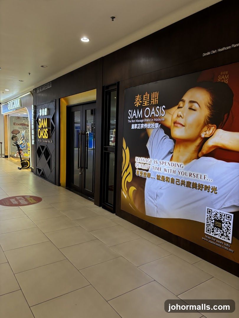 Siam Oasis Massage Advertisement