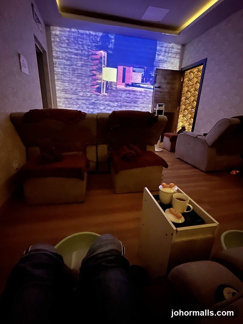 Relaxing Foot Massage Room