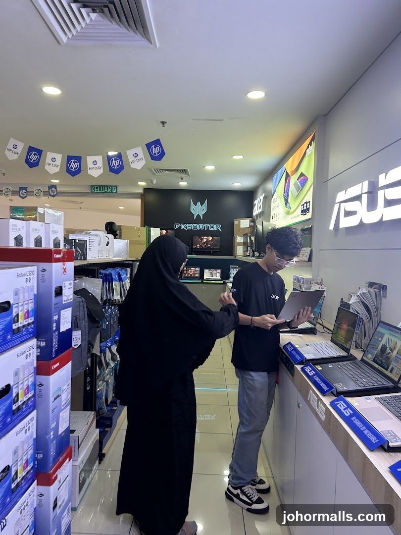 Electronics Store Display