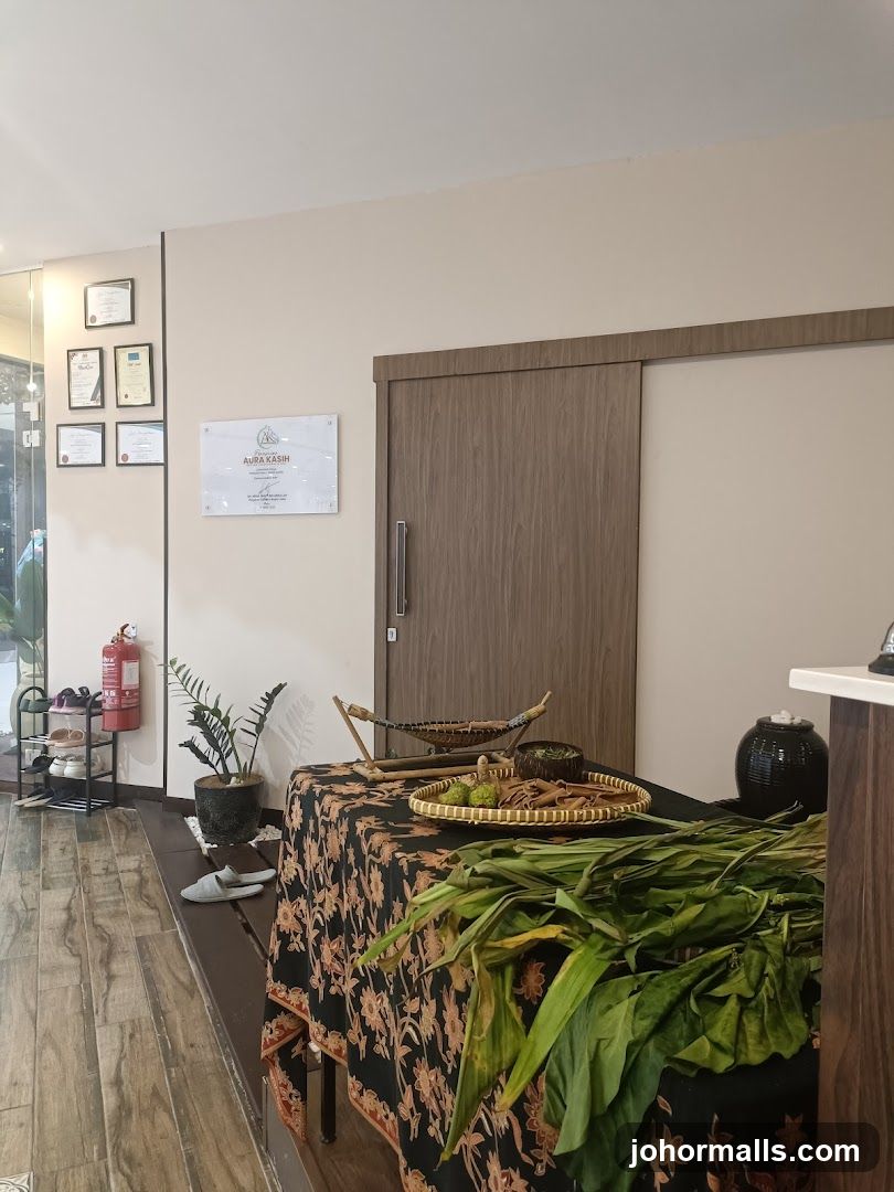 Spa Reception Area