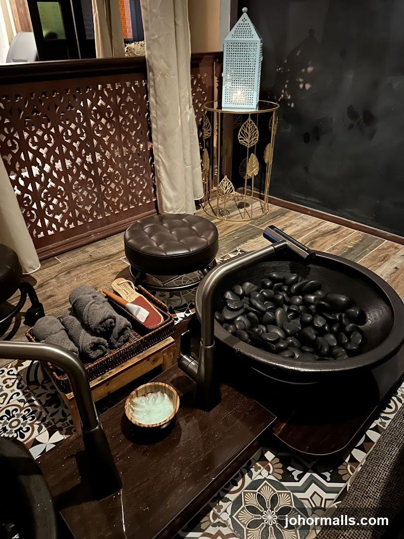 Spa Foot Soak Area