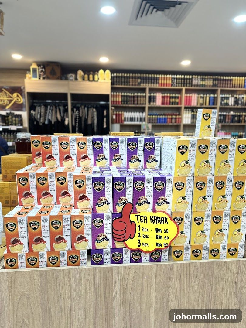 Karak Tea Display