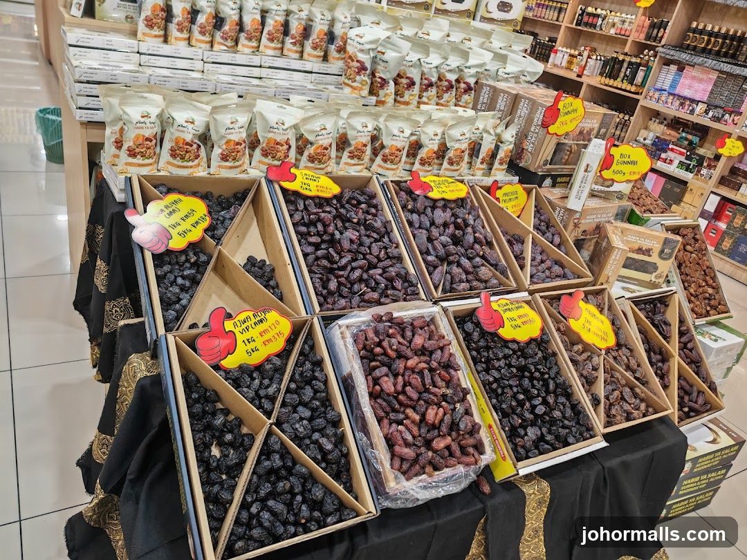 Dried Dates Display