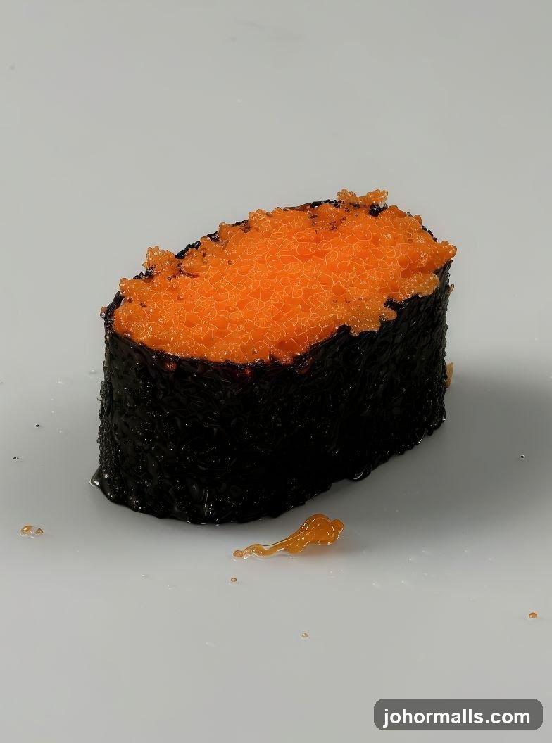 Tobiko Gunkan Maki Sushi
