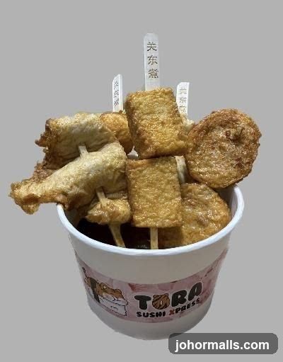 Fried Fish Cakes on Skewers