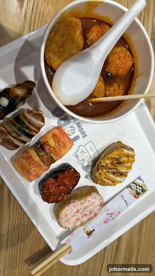 Sushi and Curry Balls
