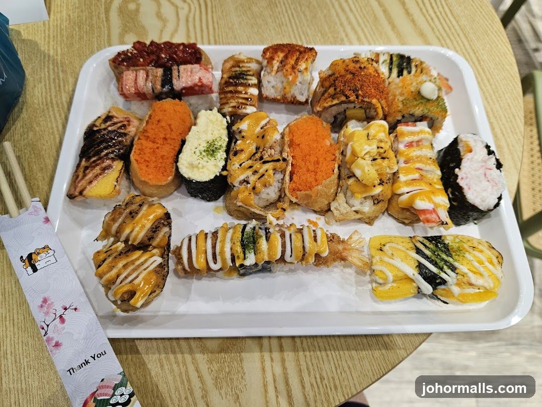 Assortment of Sushi