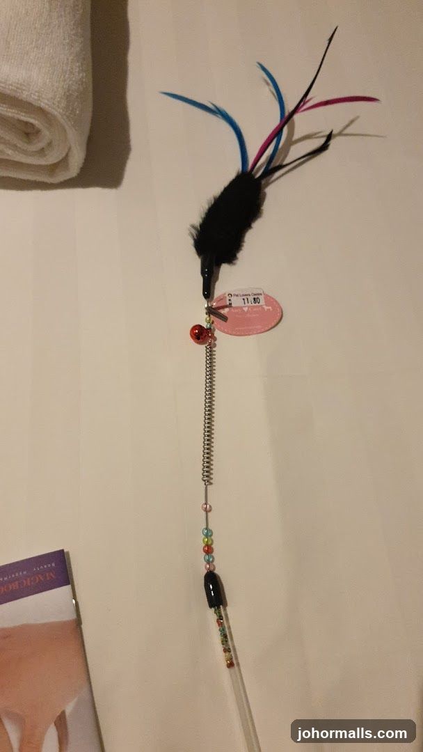Cat Toy with Price Tag