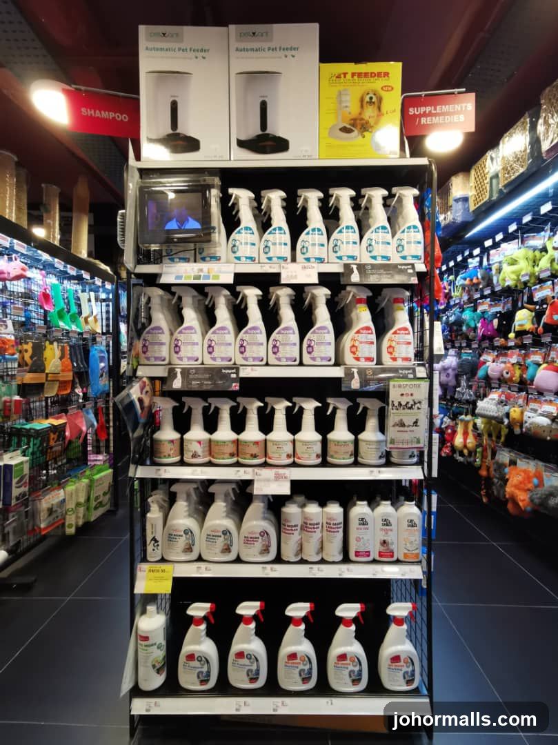 Pet Supply Store Aisles