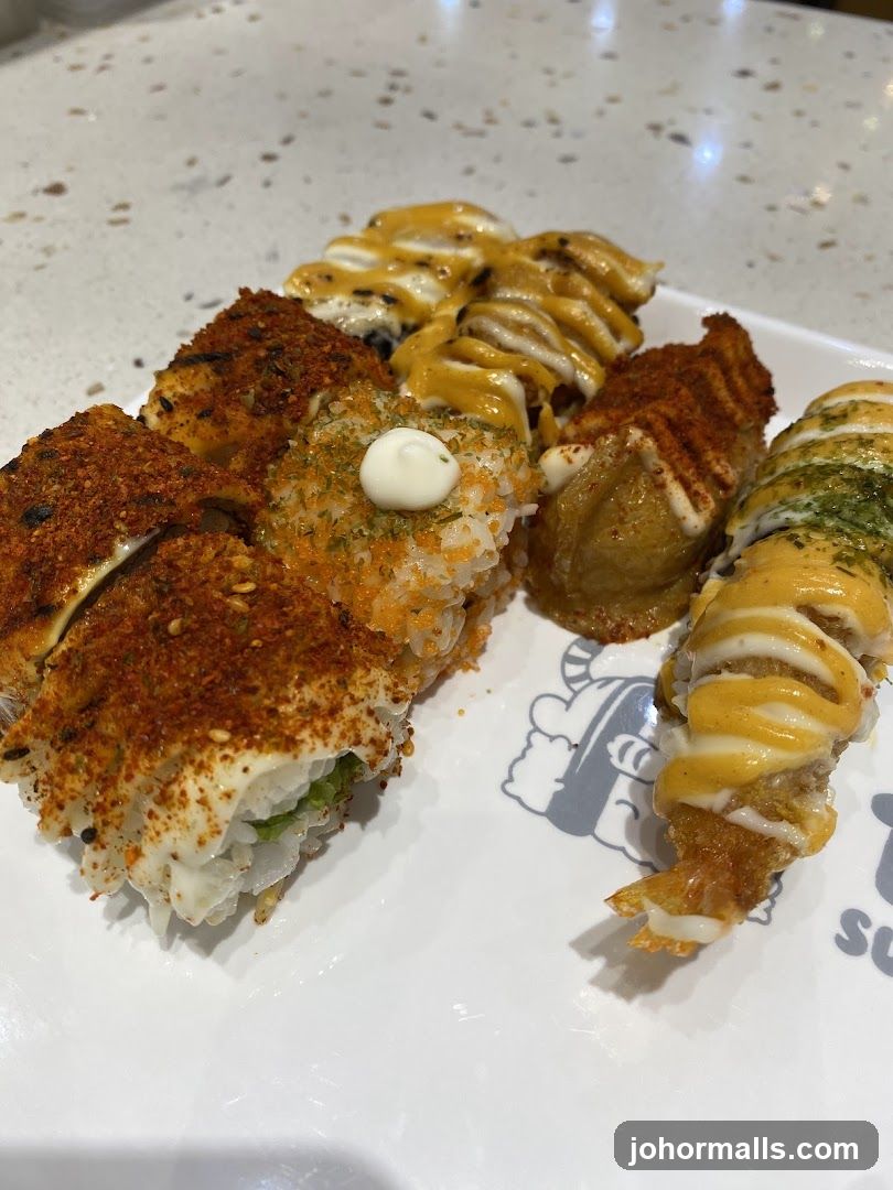 Assorted Sushi Rolls