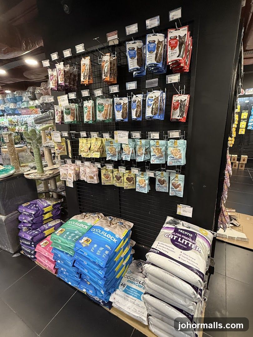 Pet Supplies Aisle