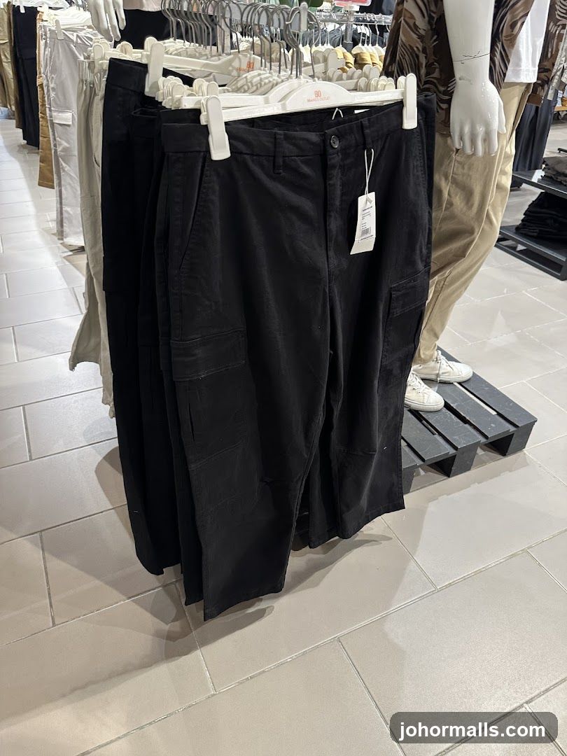Pants on display