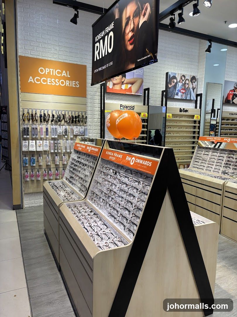 Optical Accessories Store Display