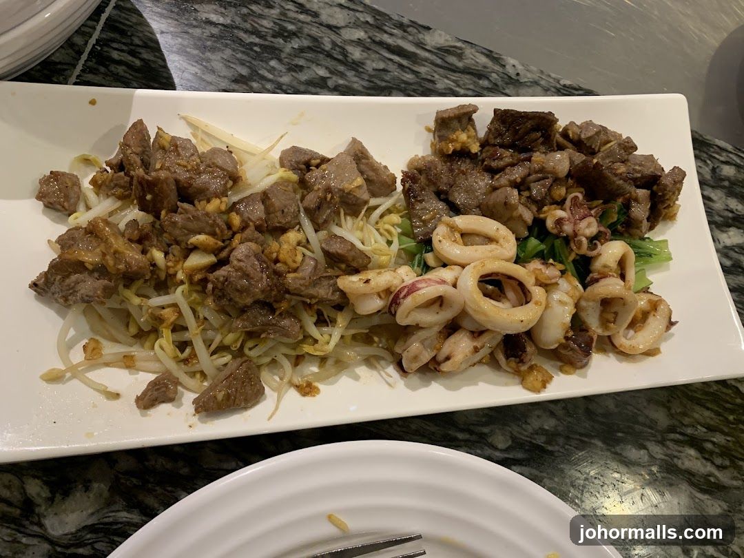 Beef and Squid Stir-fry