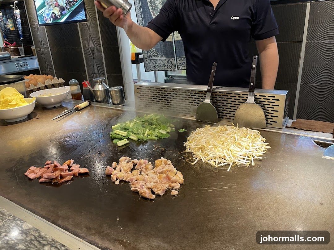 Teppanyaki Cooking Station