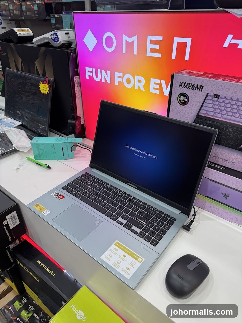 Electronics Store Display
